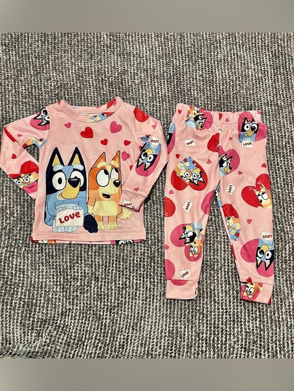 2T Bluey Pajama Set